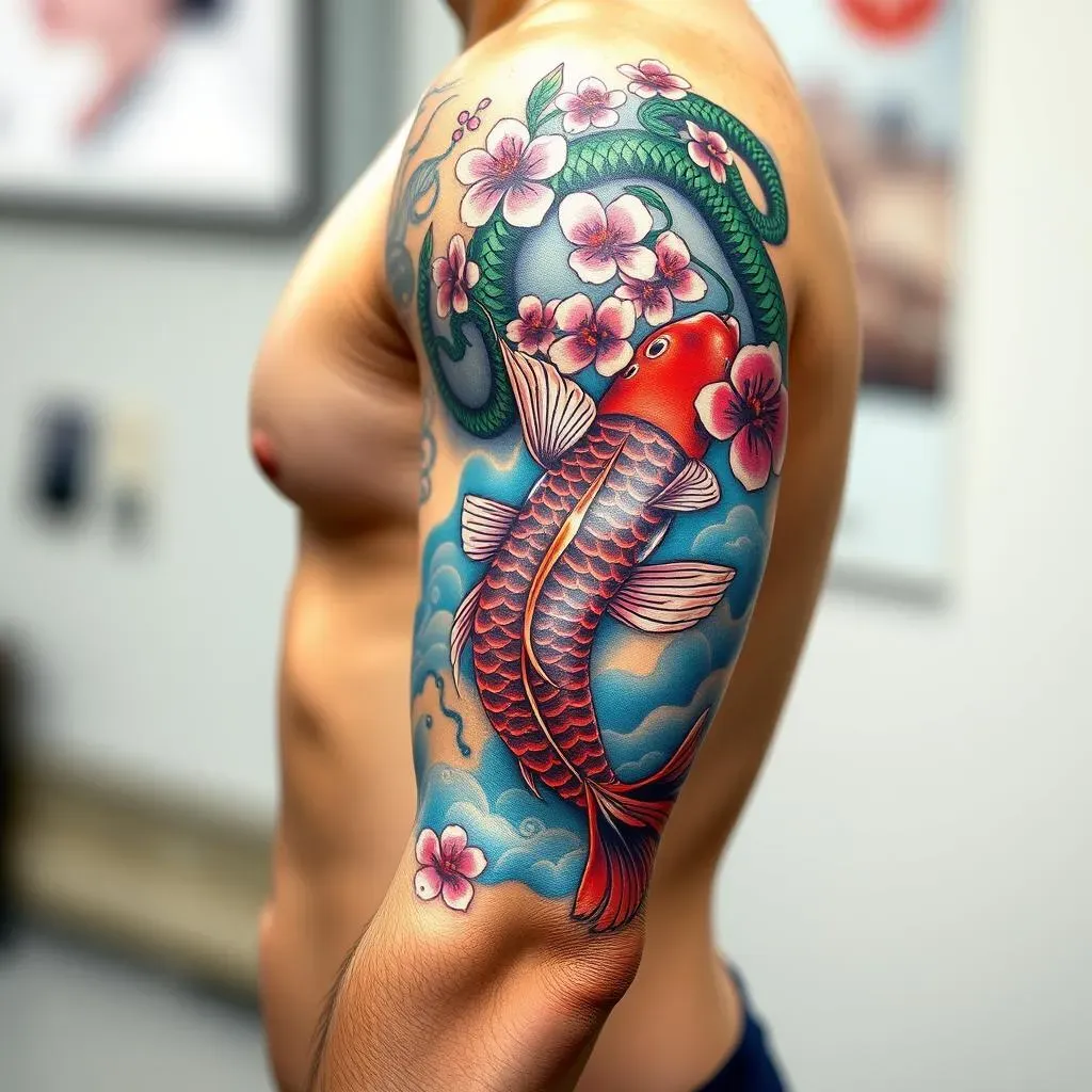 Discover Cool Color Sleeve Tattoo Ideas for Men &amp; Women
