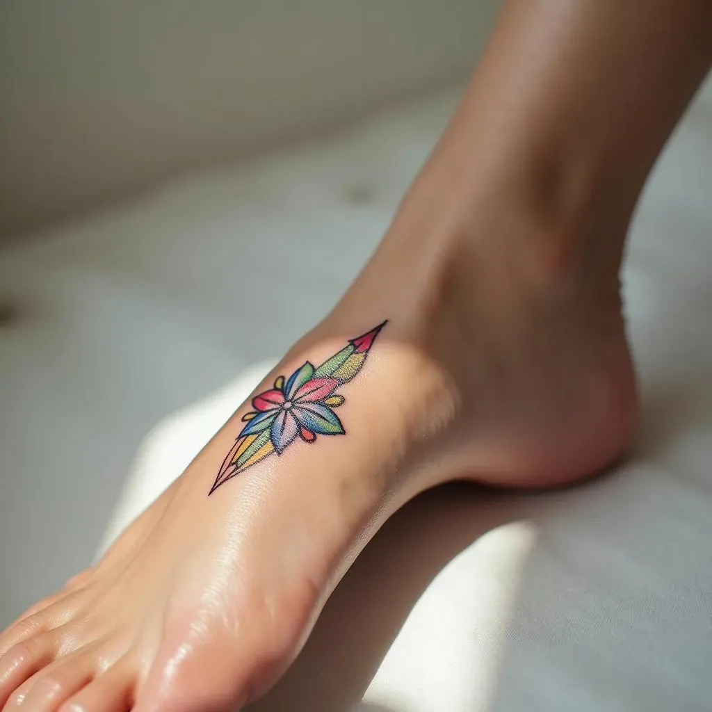 Colorful Expressions: Unique Small Tattoos with Personality