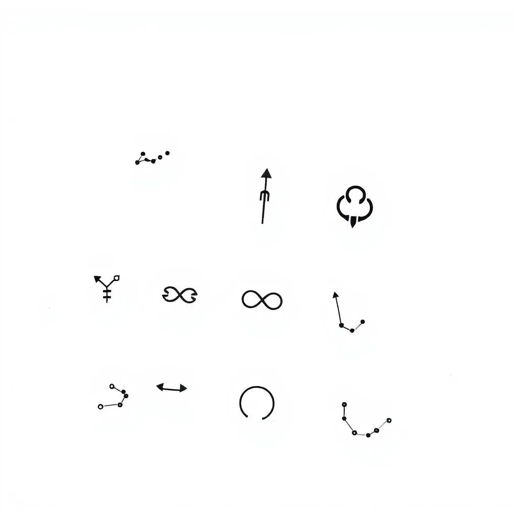 Constellations and Minimalist Symbols: Small Tattoos, Infinite Stories