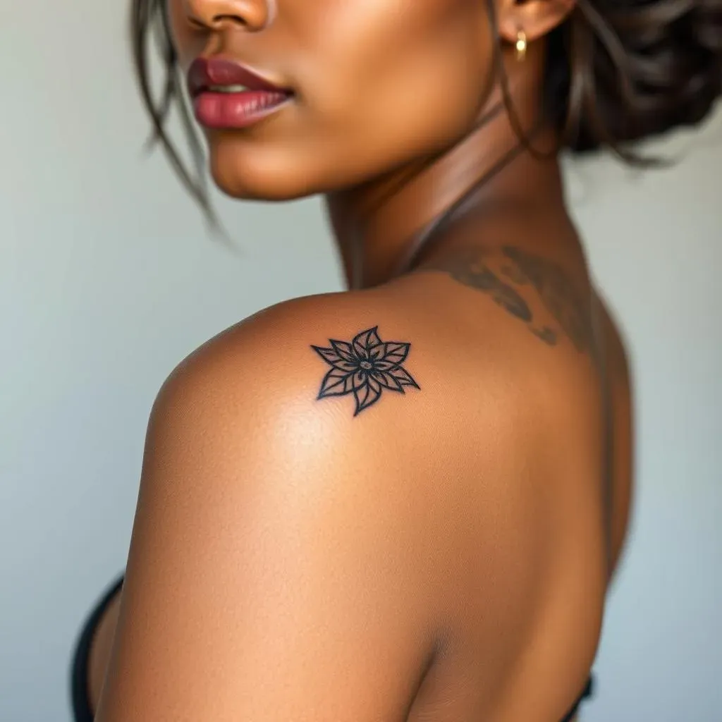 Discover Cute Shoulder Tattoos for Black Females: Unique Designs
