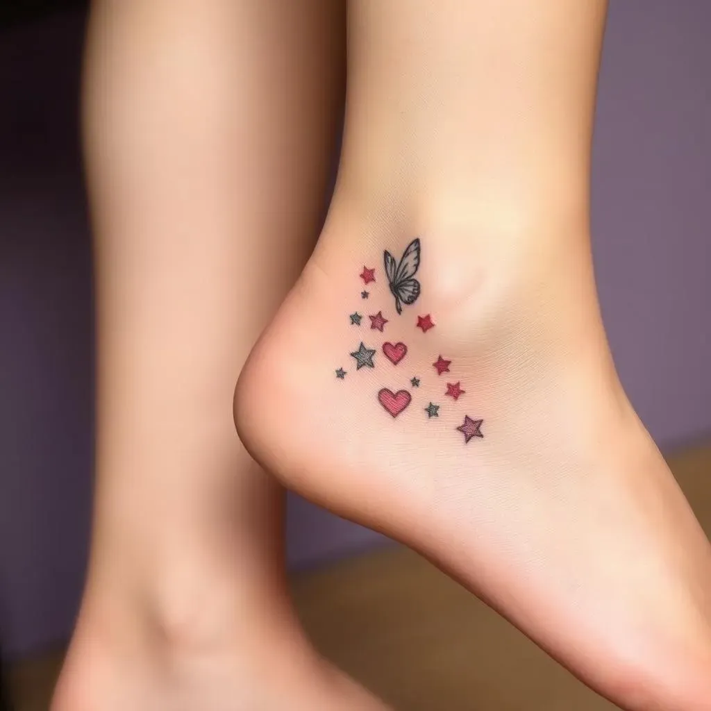 Dainty & Meaningful: Small Tattoo Designs for Women's Lower Leg