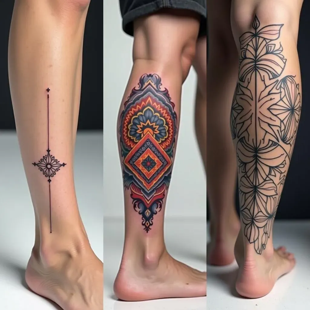 Decoding Leg Tattoo Styles: From Delicate to Bold