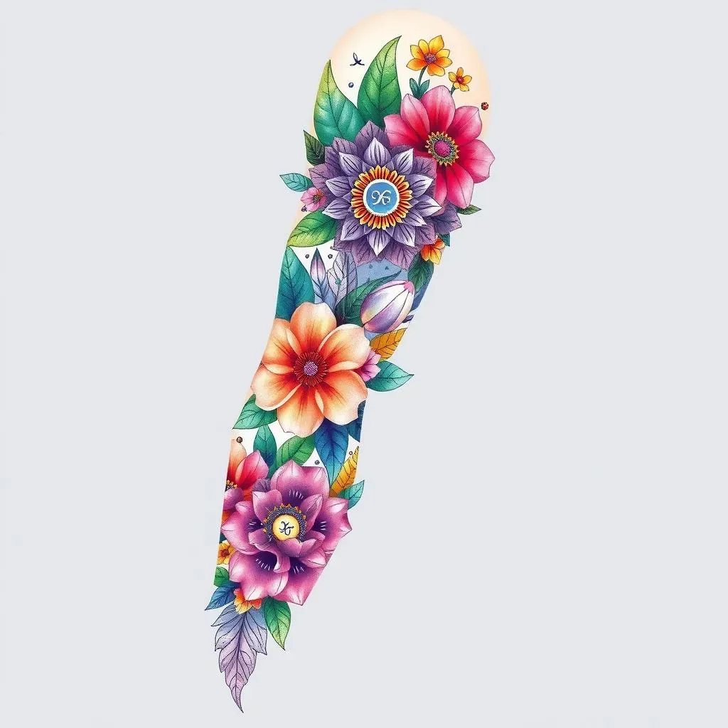 Designing Your Unique Female Sleeve Tattoo: Themes and Elements