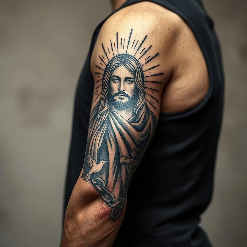 Designing Your Unique Jesus Sleeve Tattoo