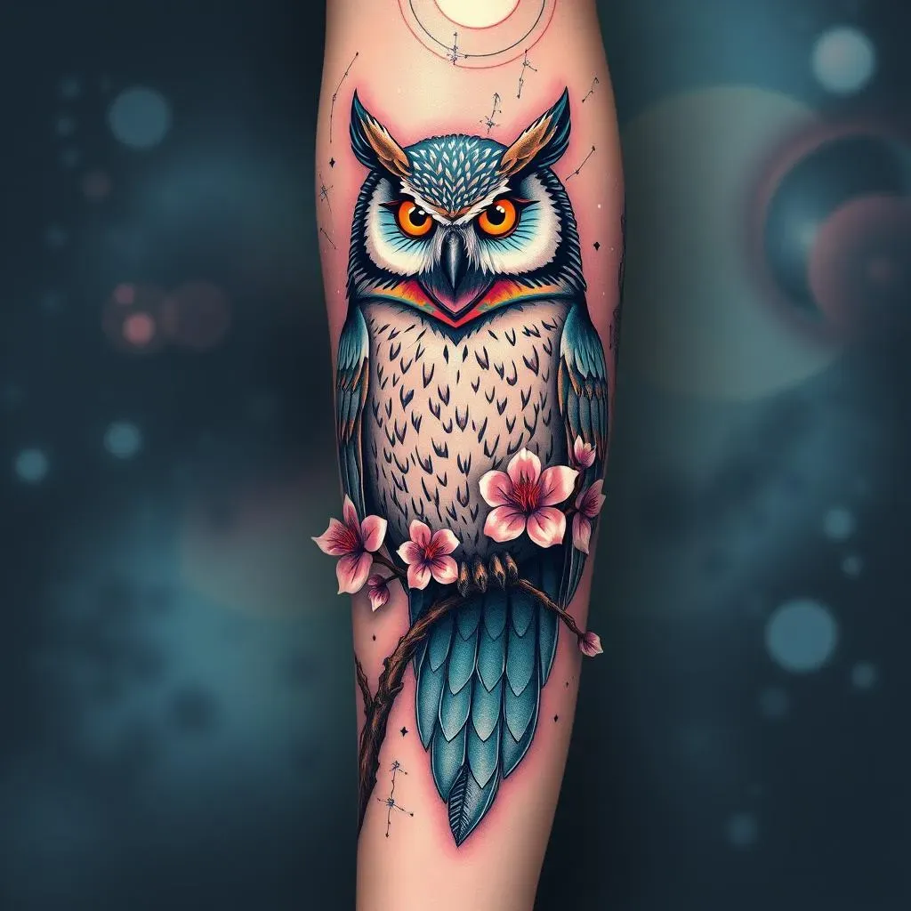 Designing Your Unique Owl Sleeve Tattoo: Ideas and Customization