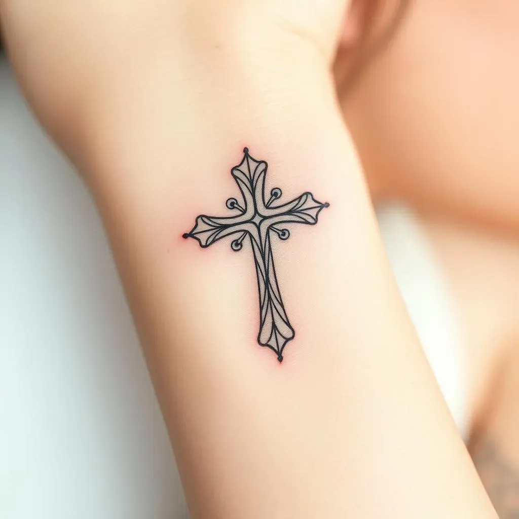 Diverse Cross Tattoo Designs for Women