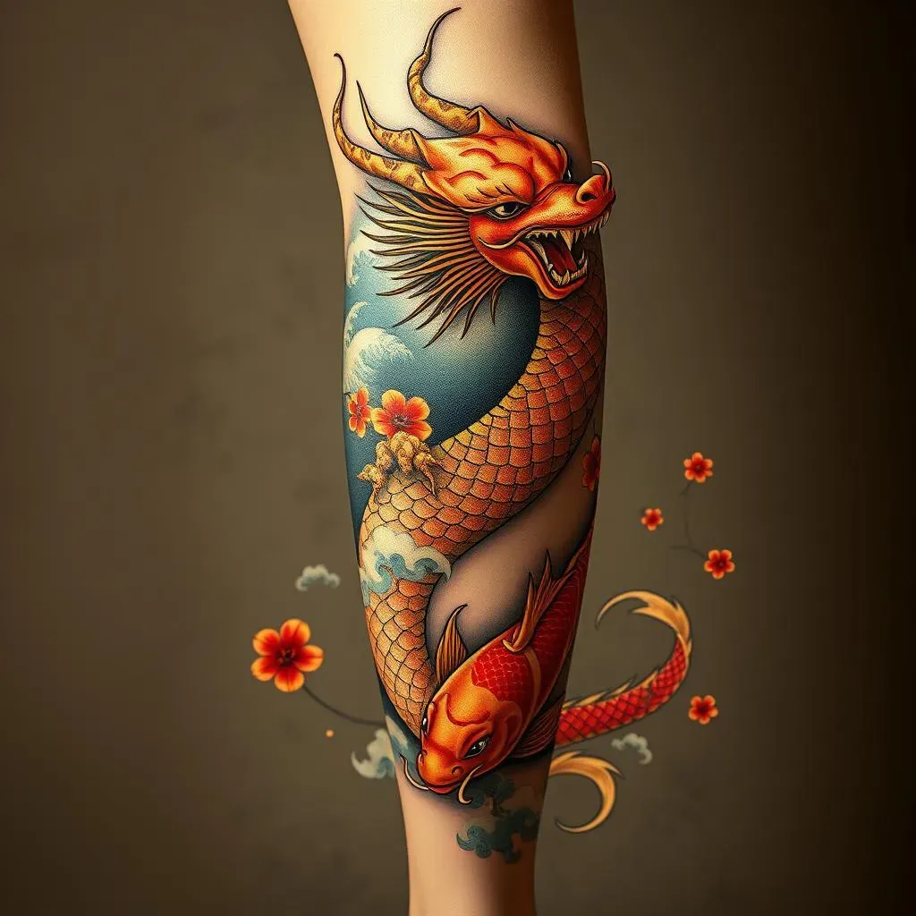 Dragon Leg Tattoos for Women: Inspiration Gallery and Design Ideas