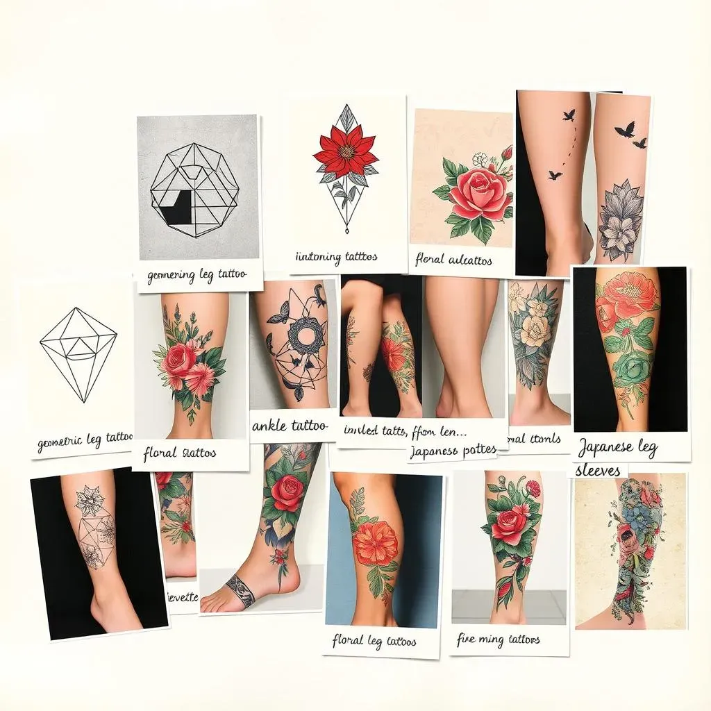Explore Unique Leg Tattoo Ideas on Pinterest