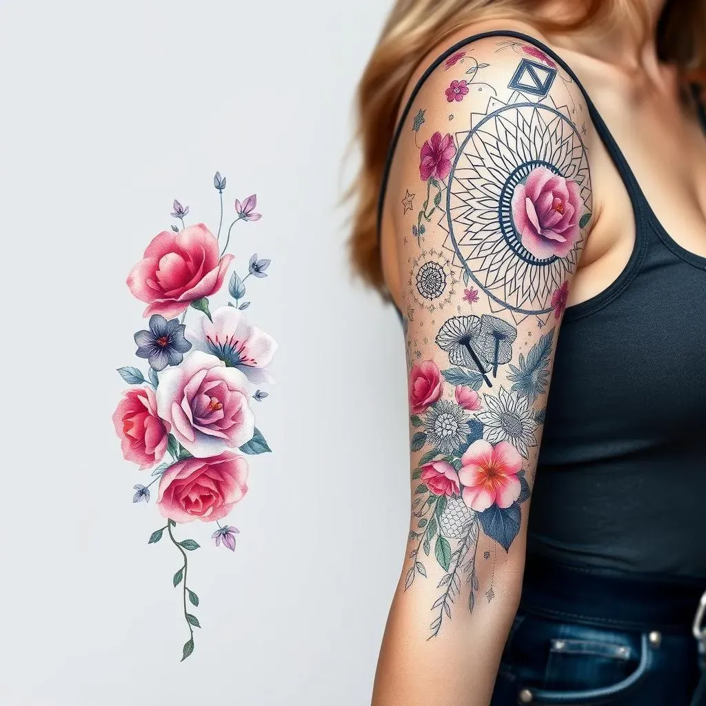 Exploring Bicep Sleeve Tattoo Ideas for Women