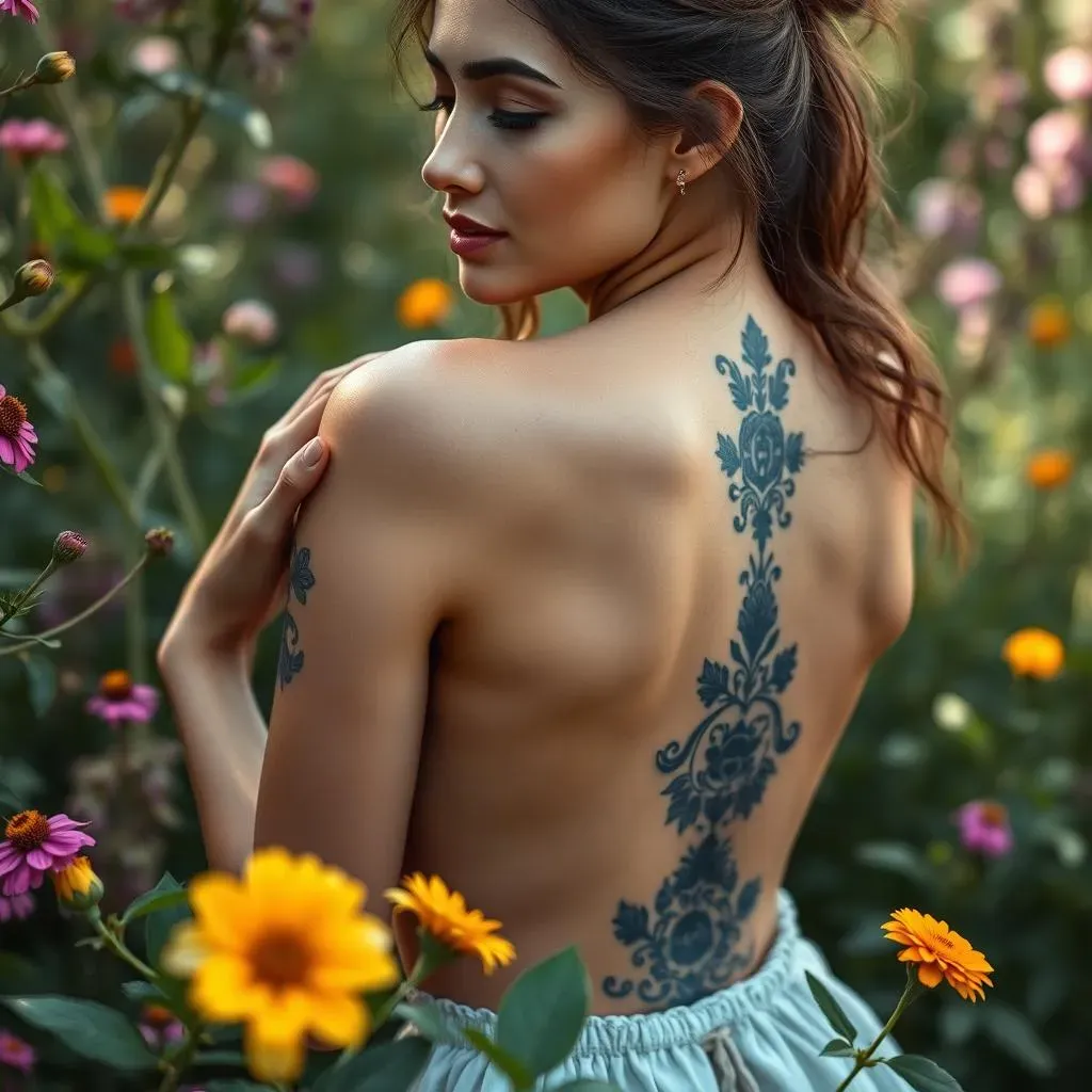 Exploring Different Middle Back Tattoo Designs for Women