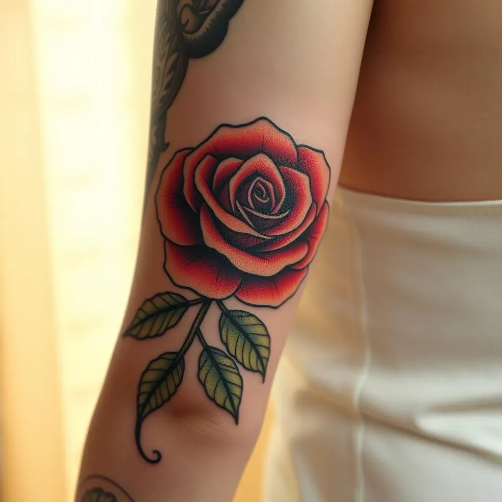 Exploring Different Rose Sleeve Tattoo Styles