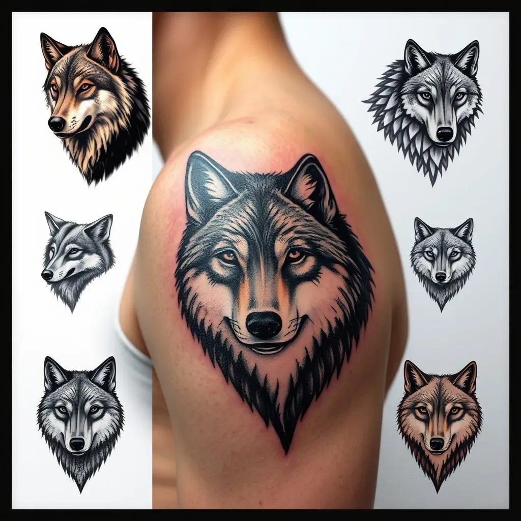 Exploring Different Styles for Your Arm Wolf Tattoo