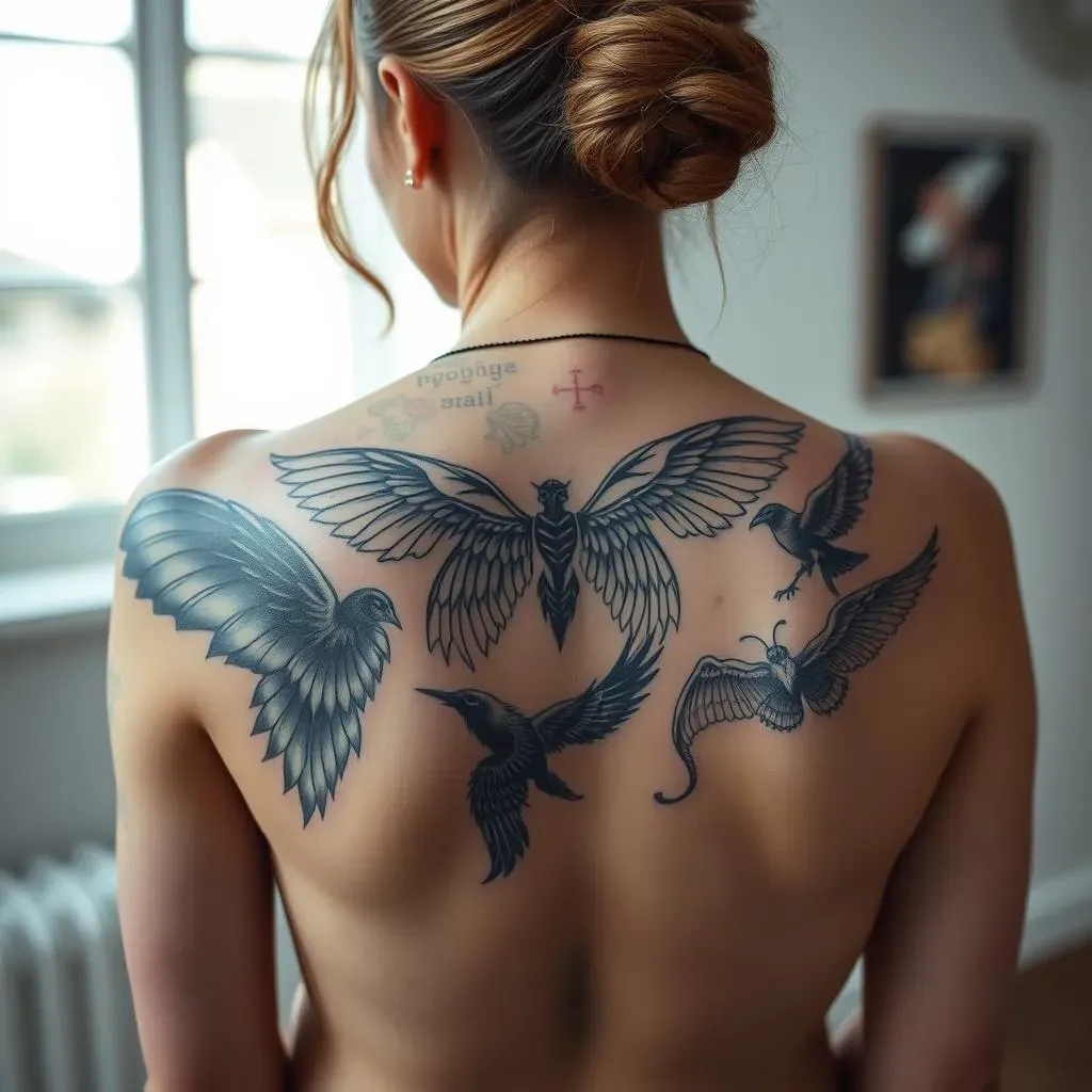 Exploring Different Styles of Wing Tattoos for Backs