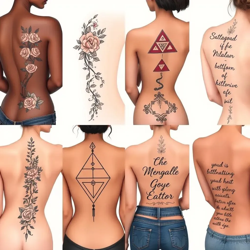 Exploring Different Styles of Women's Spine Tattoo Ideas