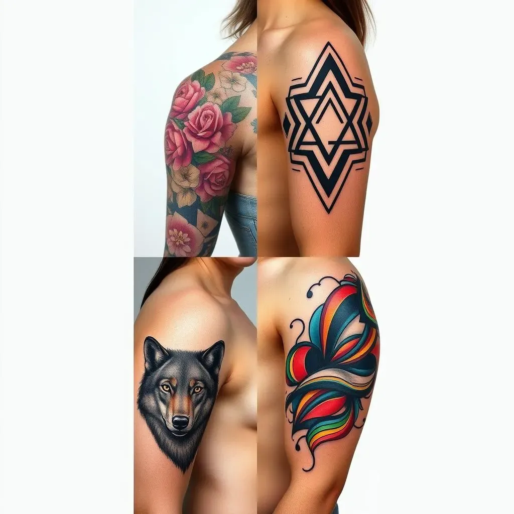 Exploring Diverse Upper Arm Tattoo Styles