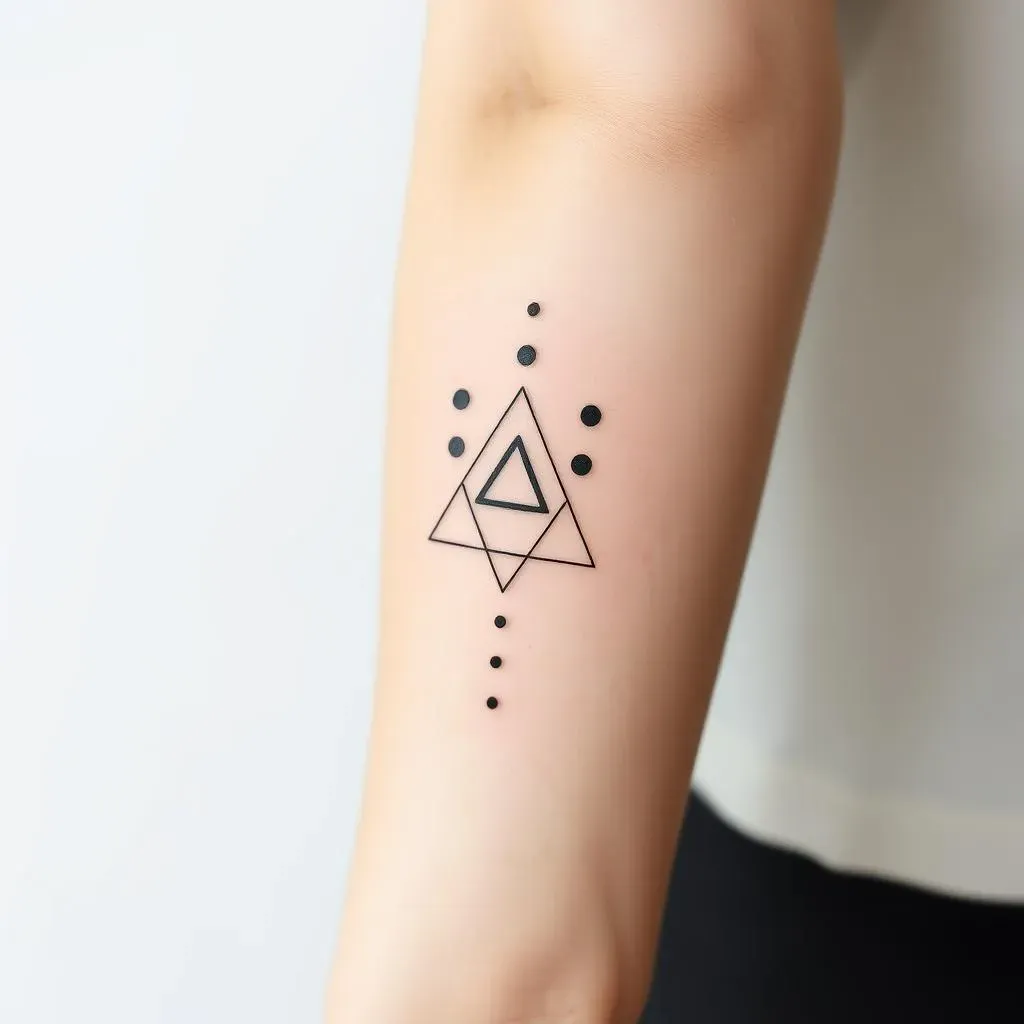 Exploring Minimalist Dot Work Tattoo Designs for Women