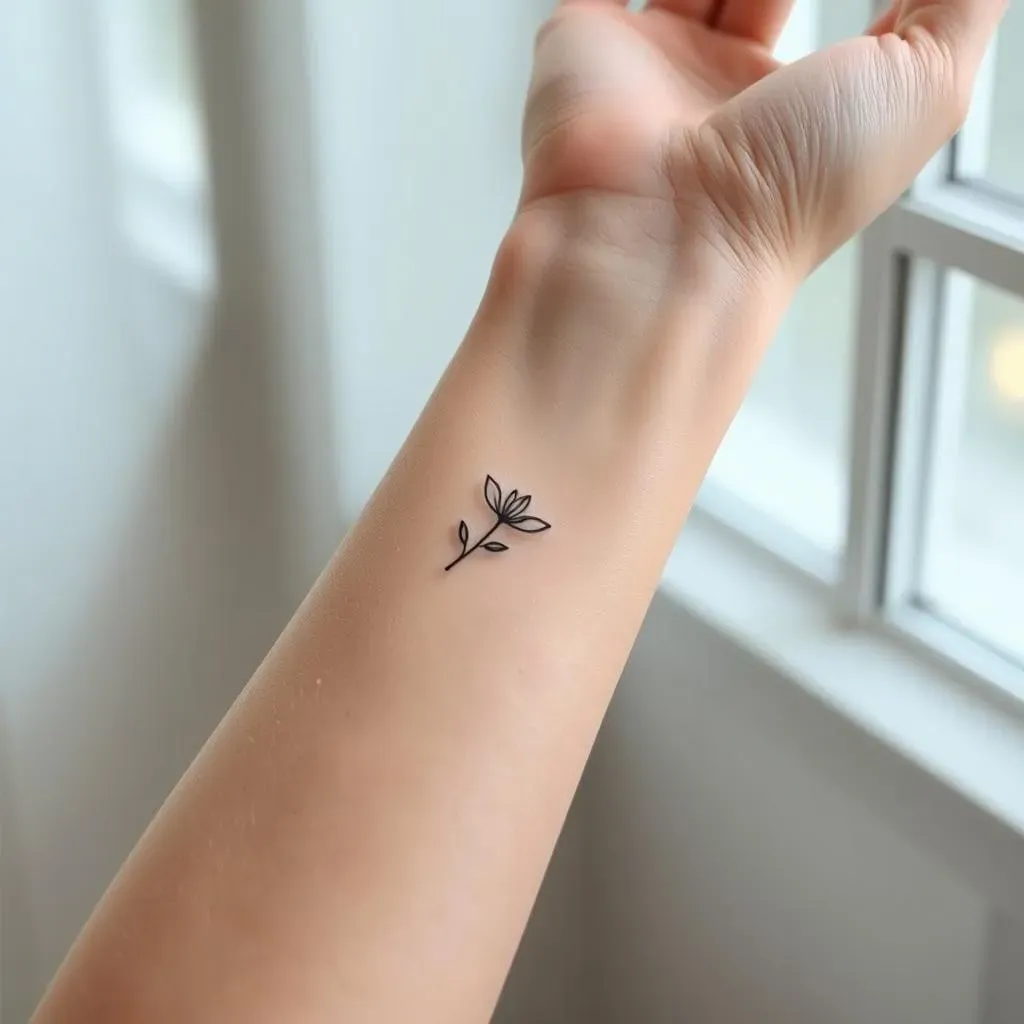 Exploring Minimalist Negative Space Tattoo Designs for Women