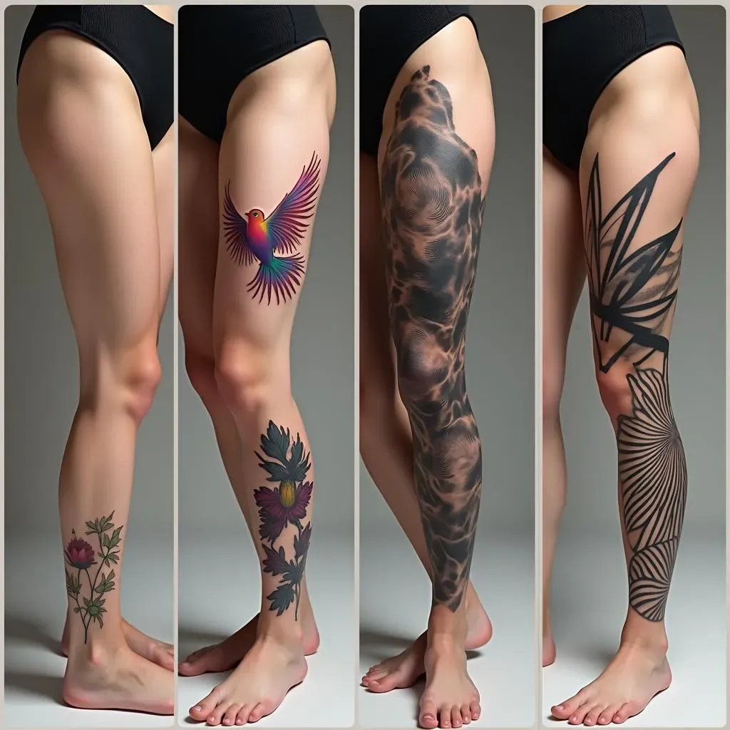 Exploring Placement and Size for Leg Tattoos