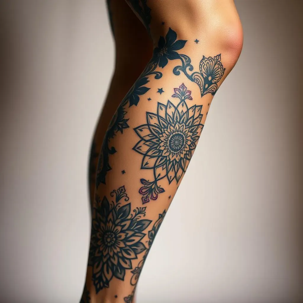 Exploring Popular Leg Sleeve Tattoo Styles for Women