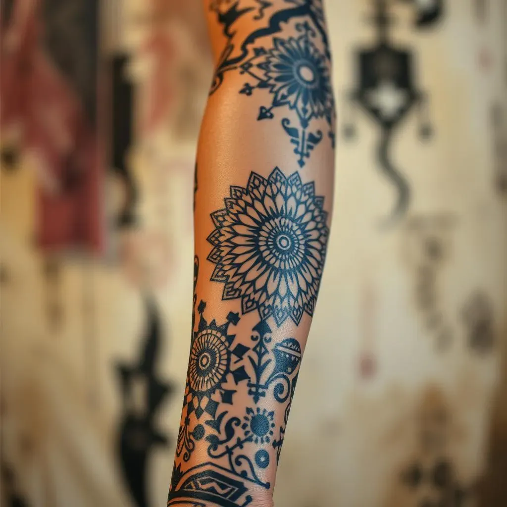 Exploring Popular Sleeve Tattoo Styles on Pinterest
