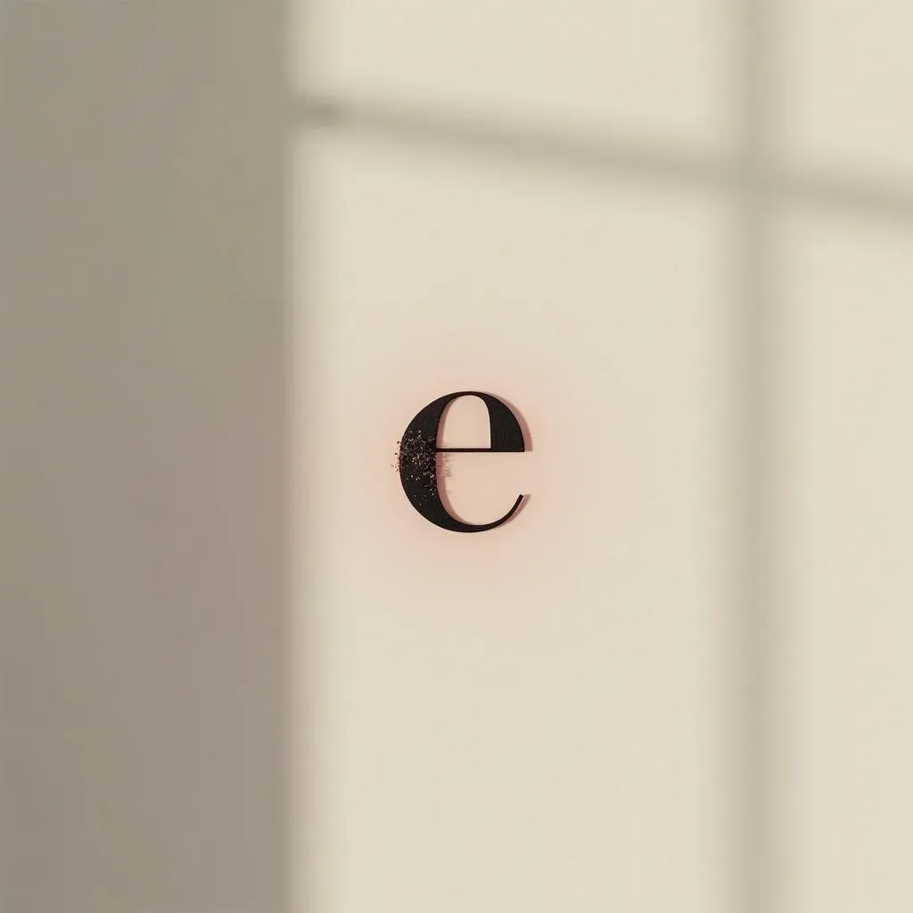 Exploring Small E Tattoo Design Ideas