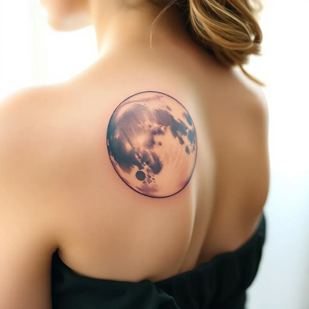 Exploring the Allure of Watercolor Moon Tattoos for Women