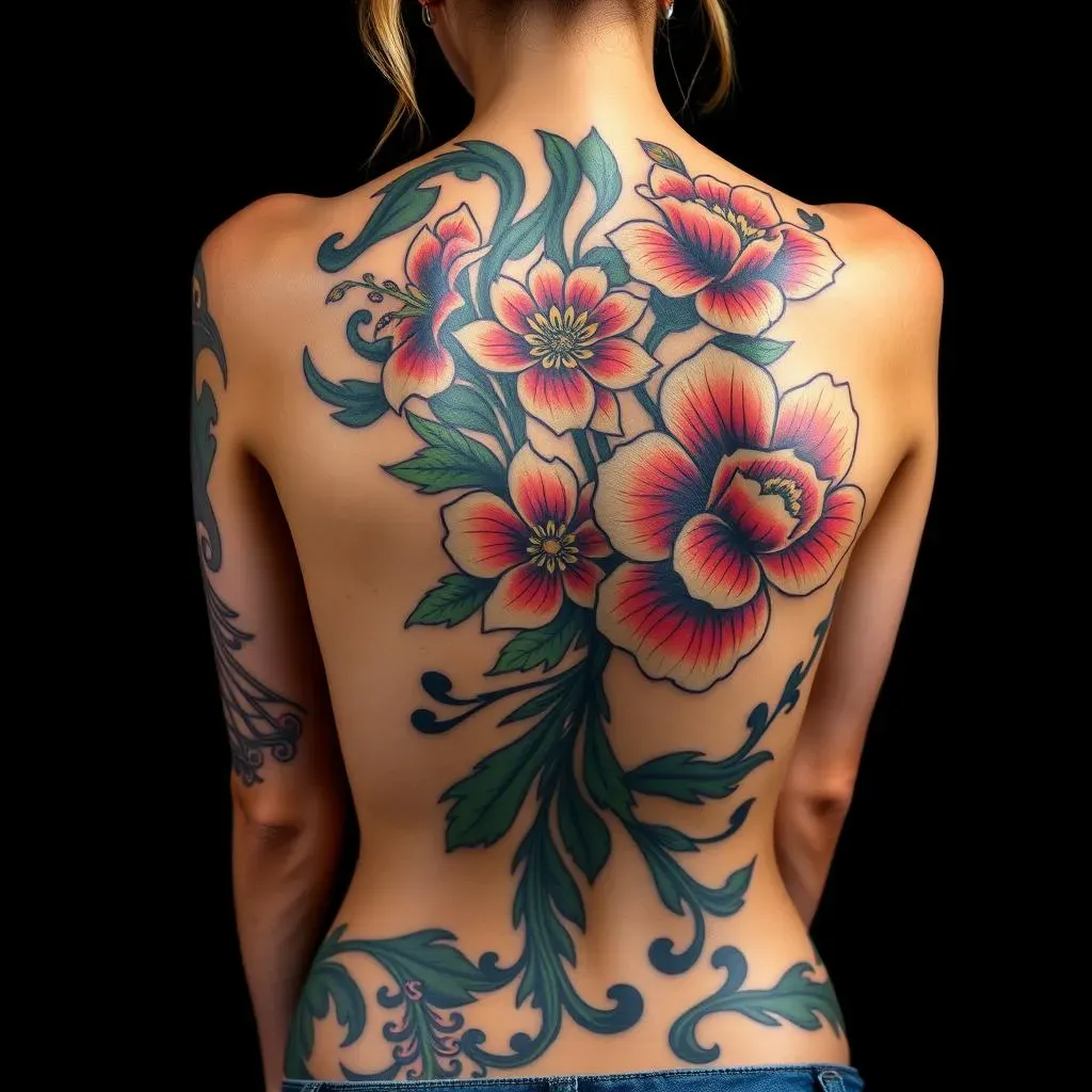 Exploring the Canvas: Full Back Tattoo Styles for Women