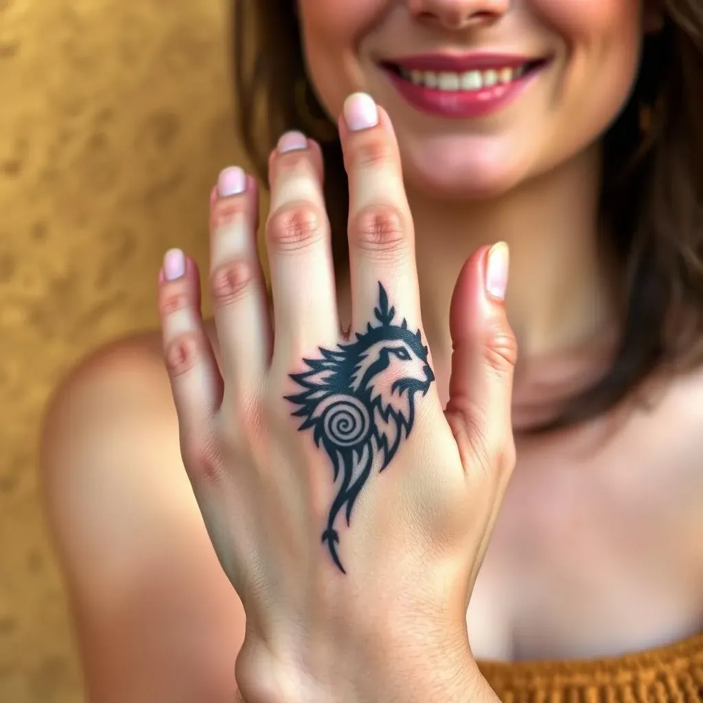 Exploring the Symbolism and Meaning Behind Black and Grey Tribal Finger Tattoos for Women