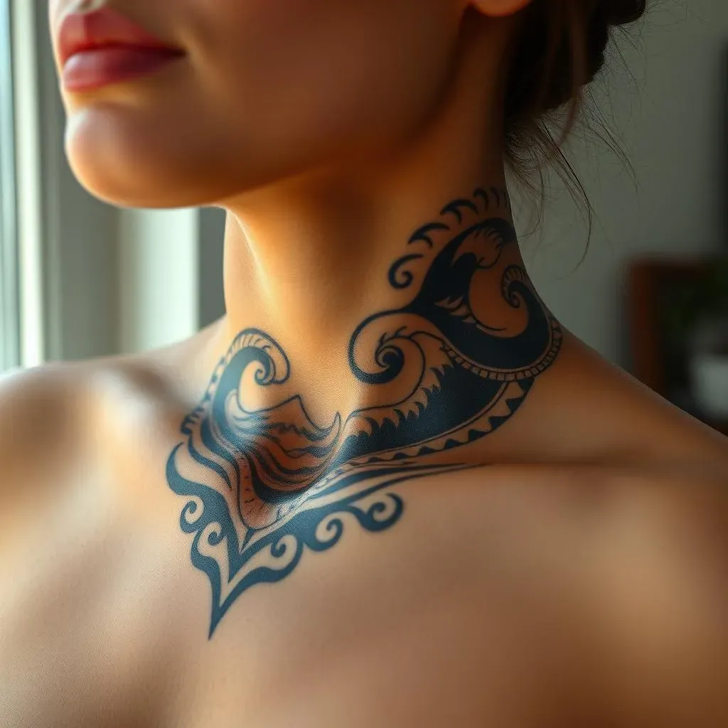 Exploring Tribal Neck Tattoo Styles