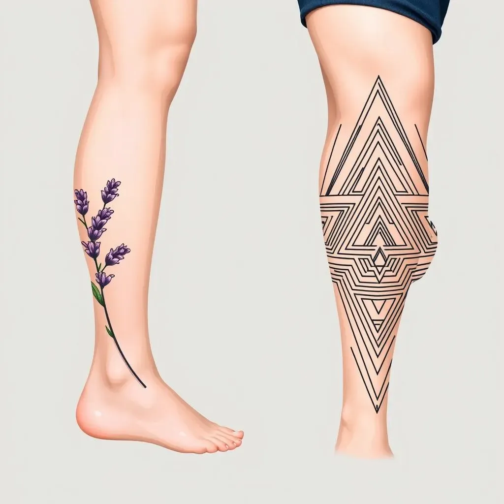 Exploring Various Styles for Leg Tattoos