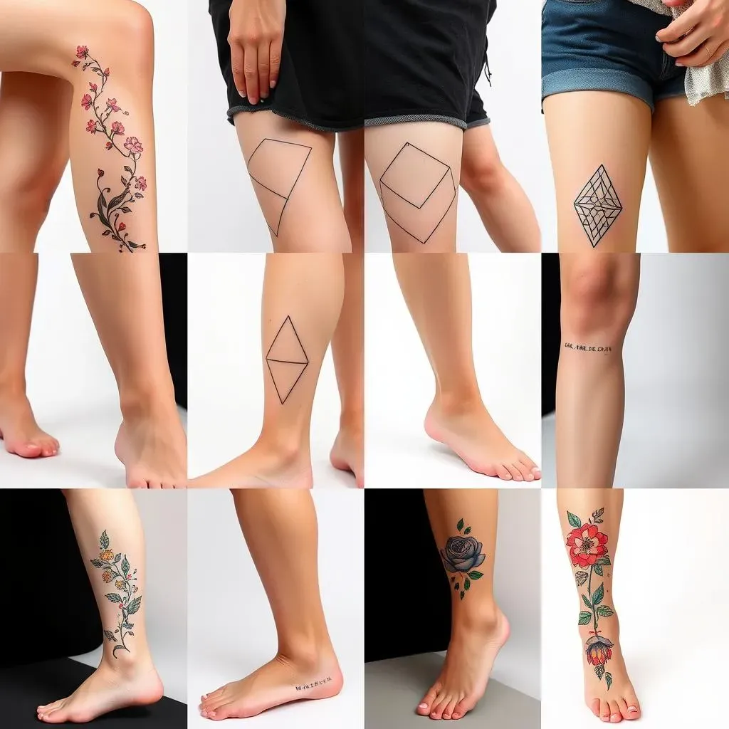 Stunning Female Leg Tattoo Designs: Ideas & Inspiration