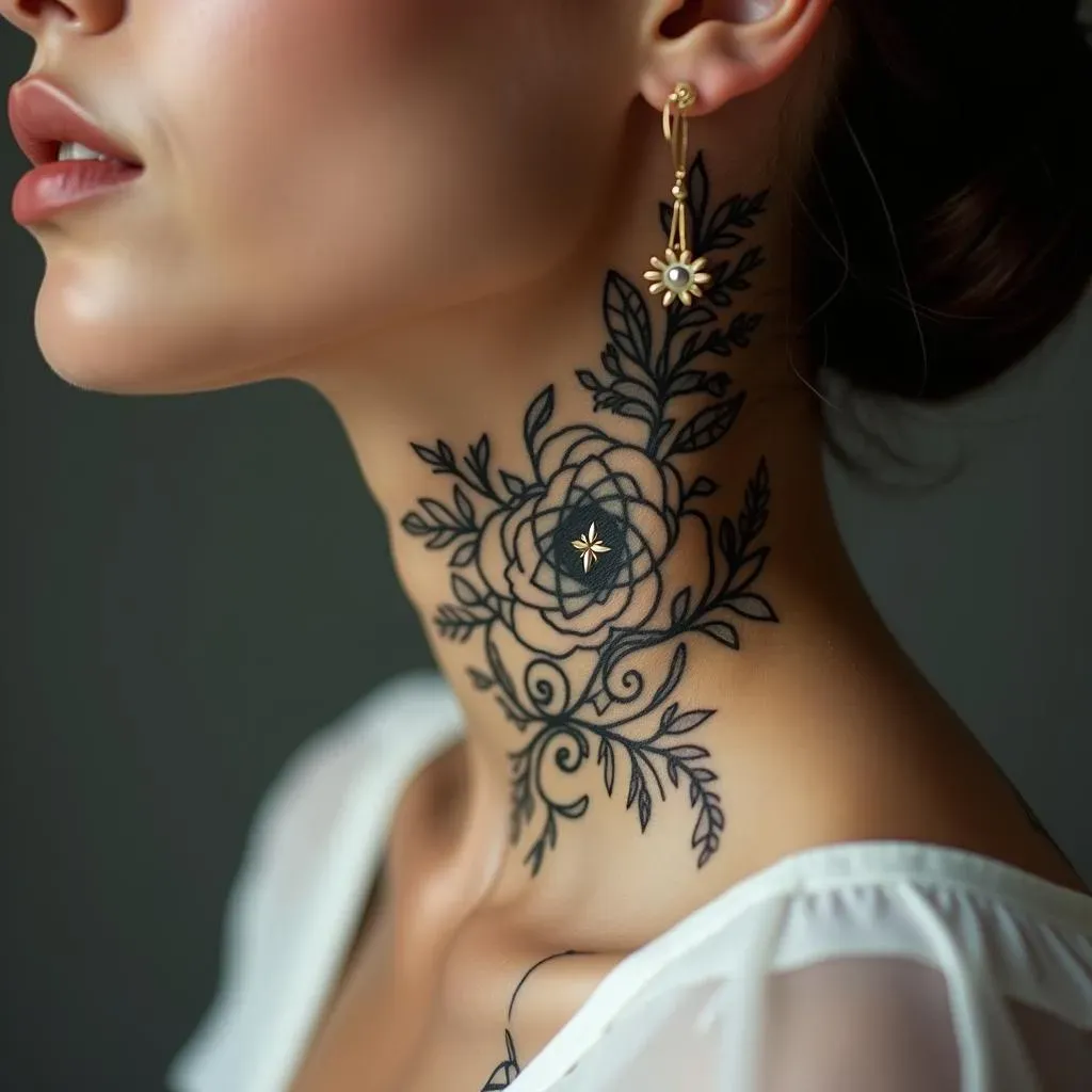 Ultimate Female Throat Tattoo Ideas: Find Your Perfect Ink
