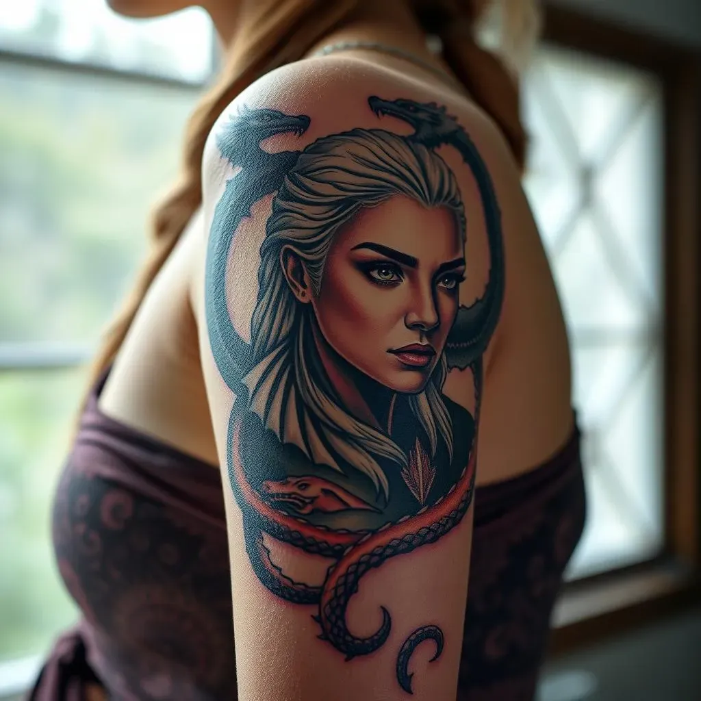  Fierce and Fabulous: Bold Game of Thrones Character Tattoos for Women