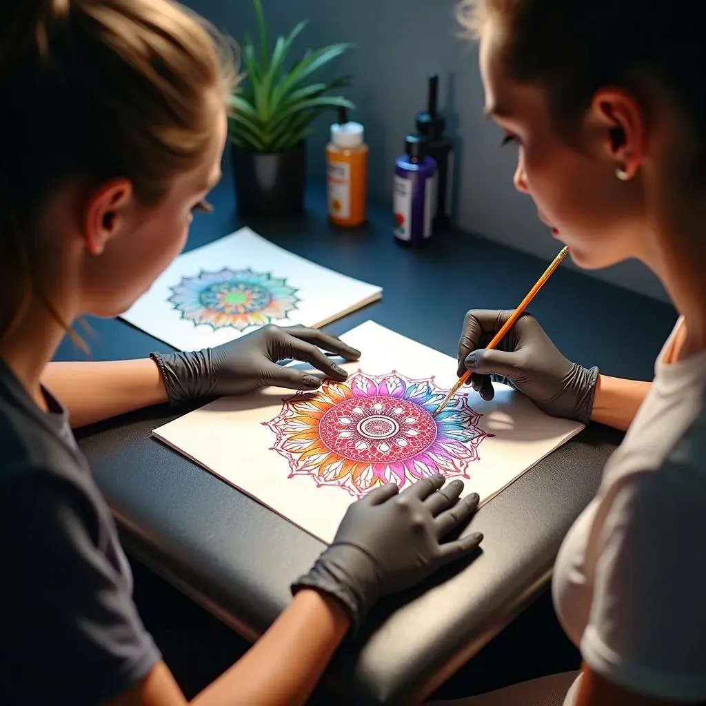 Finding the Perfect Artist: Tips for Getting Your Watercolor Mandala Tattoo