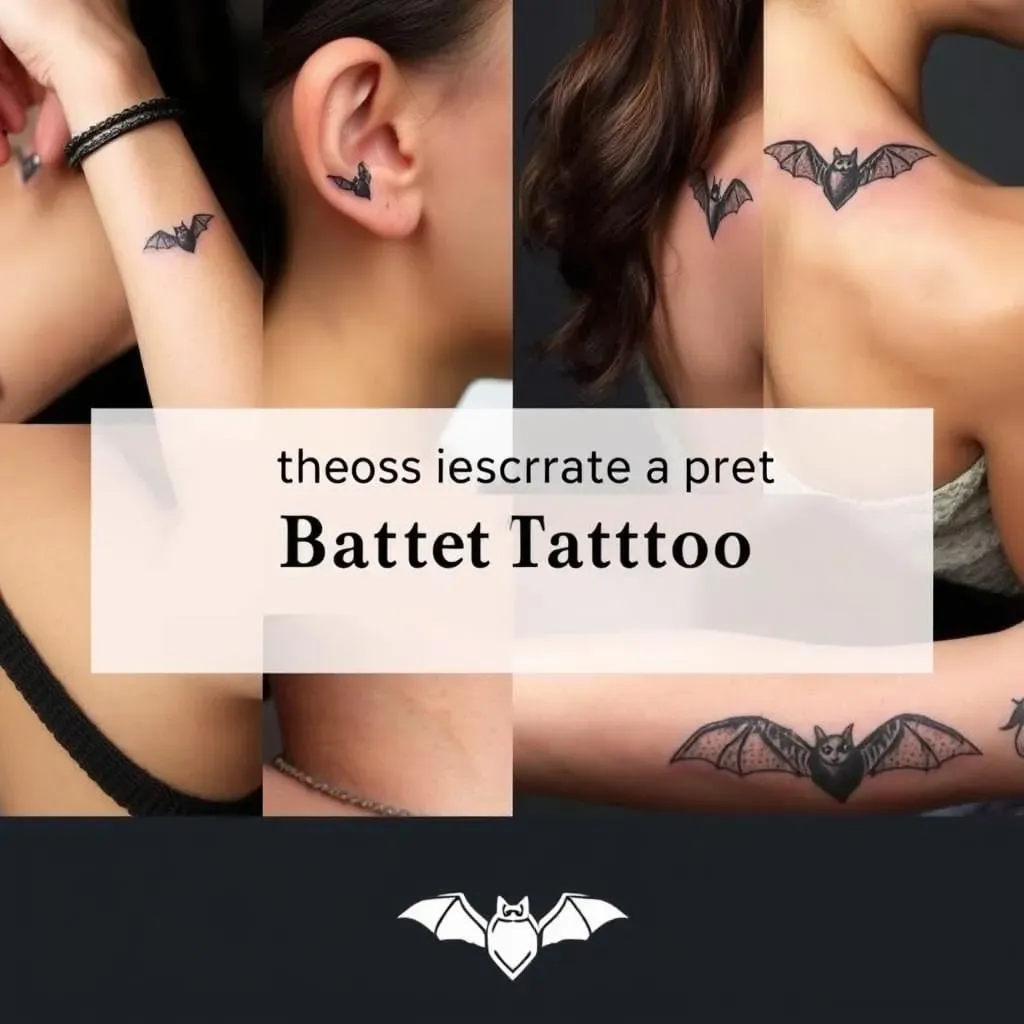 Finding the Perfect Bat Tattoo Placement for Women: A Guide