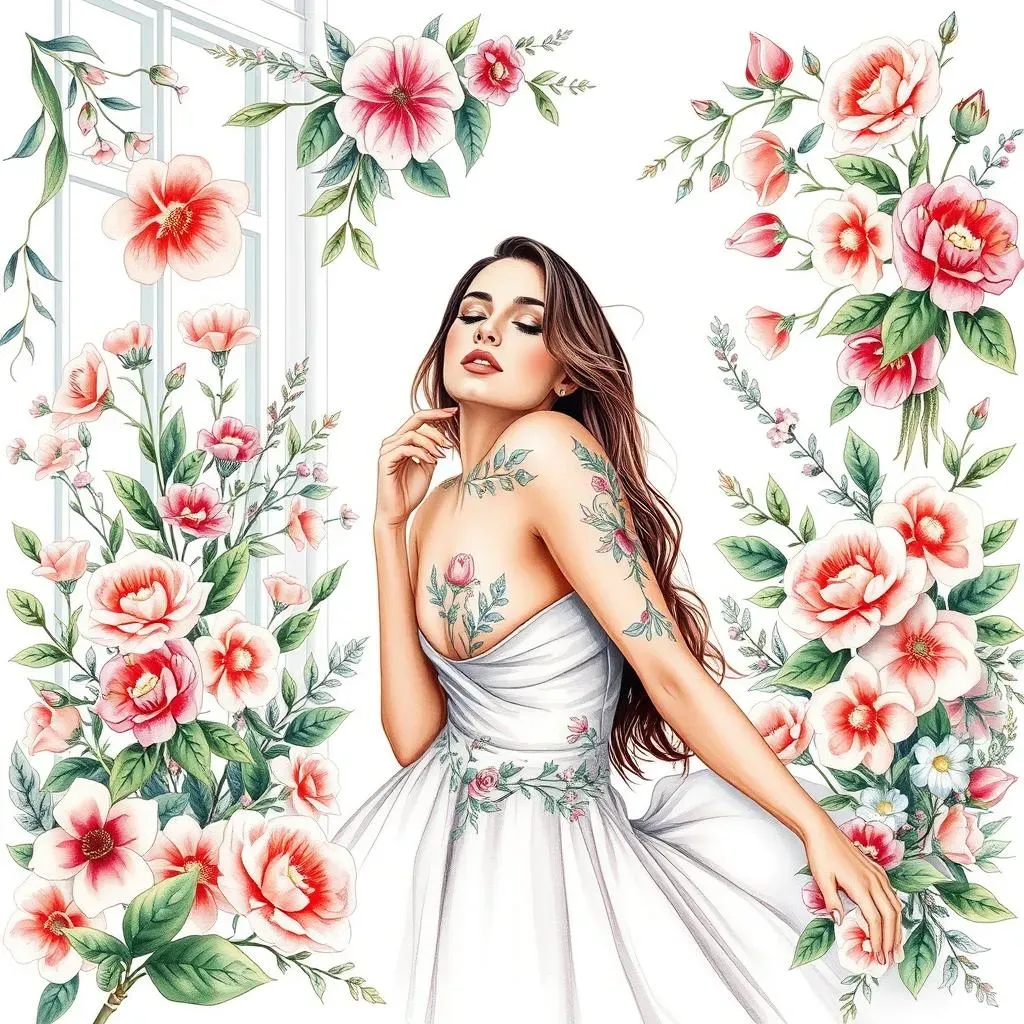 Finding the Perfect Floral Tattoo: Style, Size, and Placement