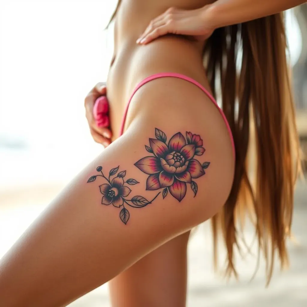 Finding the Perfect Floral Thigh Tattoo Design: Styles and Placement