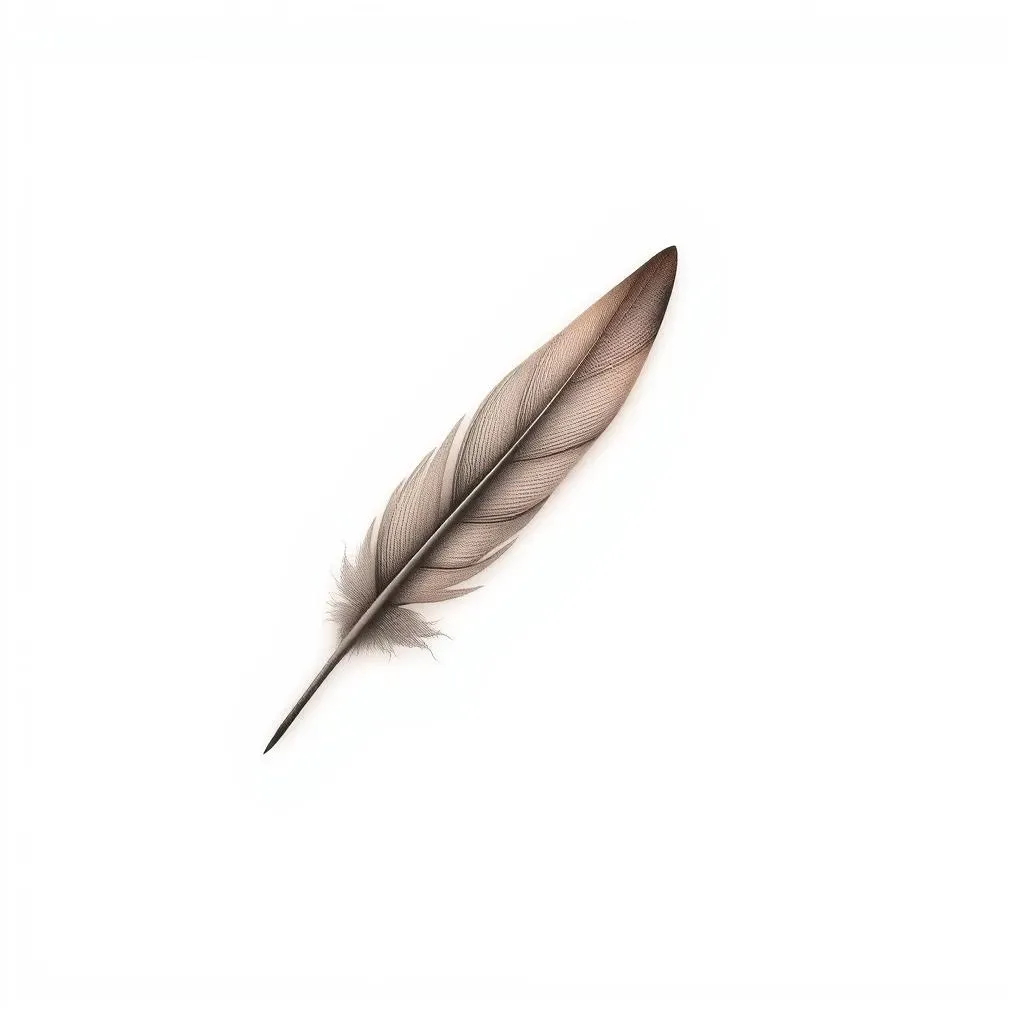 Finding the Perfect Minimalist Feather Tattoo Design