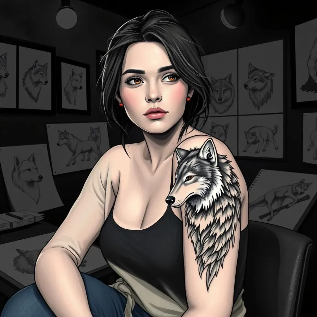 Finding the Perfect Shoulder Wolf Tattoo Design for You