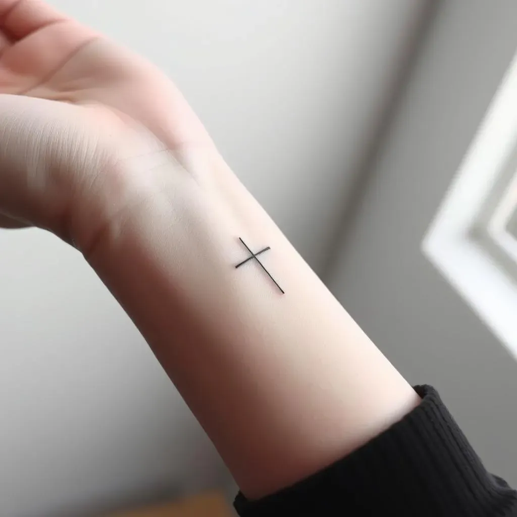 Finding the Perfect Small Cross Tattoo Design for You