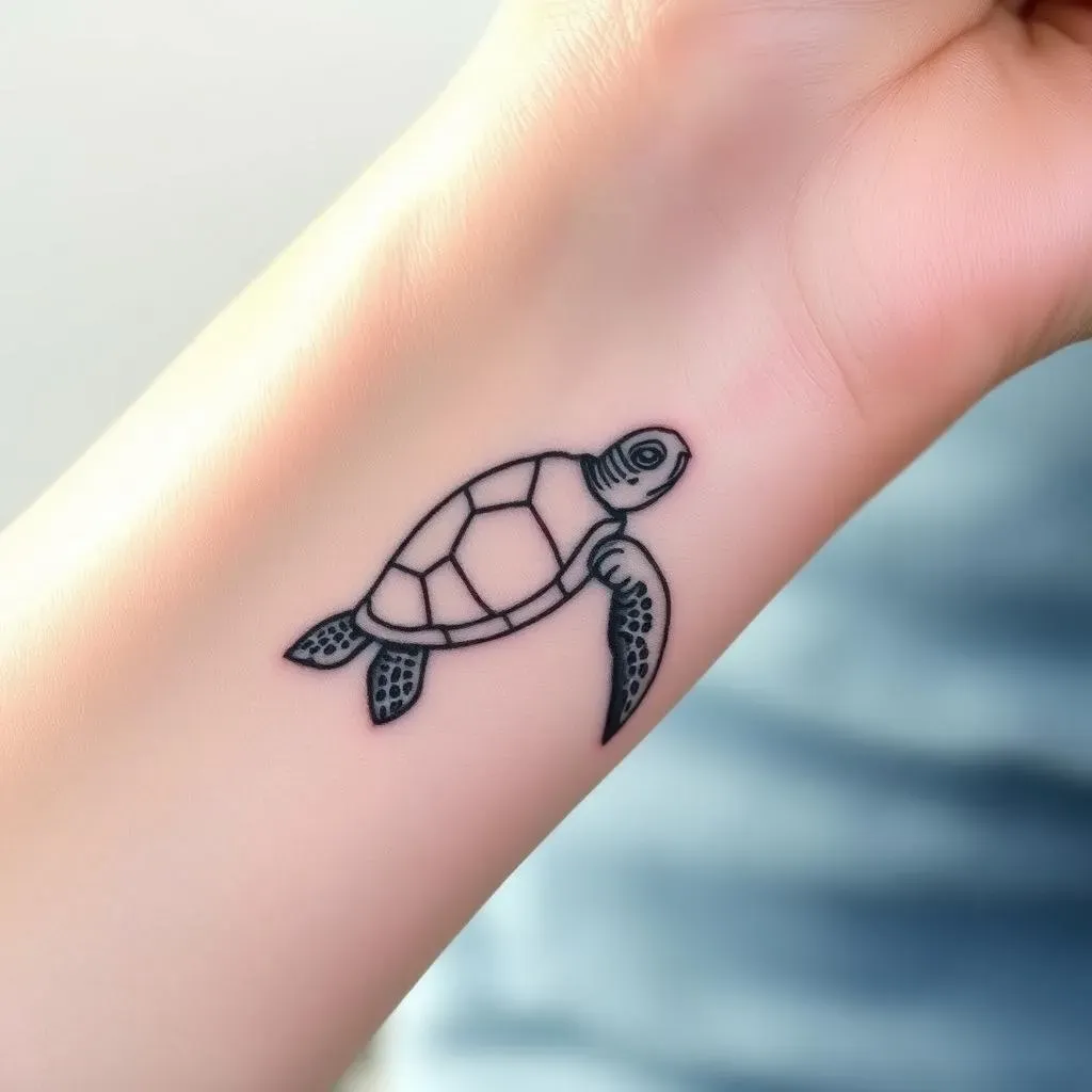 Finding the Perfect Turtle Tattoo Design for Women: Size, Style, and Placement