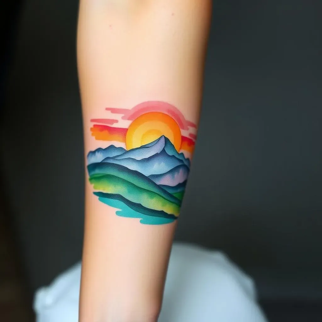 Finding the Perfect Watercolor Landscape Tattoo Artist