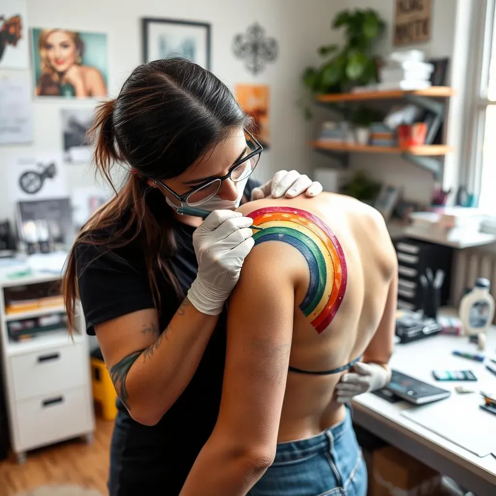 Finding the Perfect Watercolor Rainbow Tattoo Artist for Women