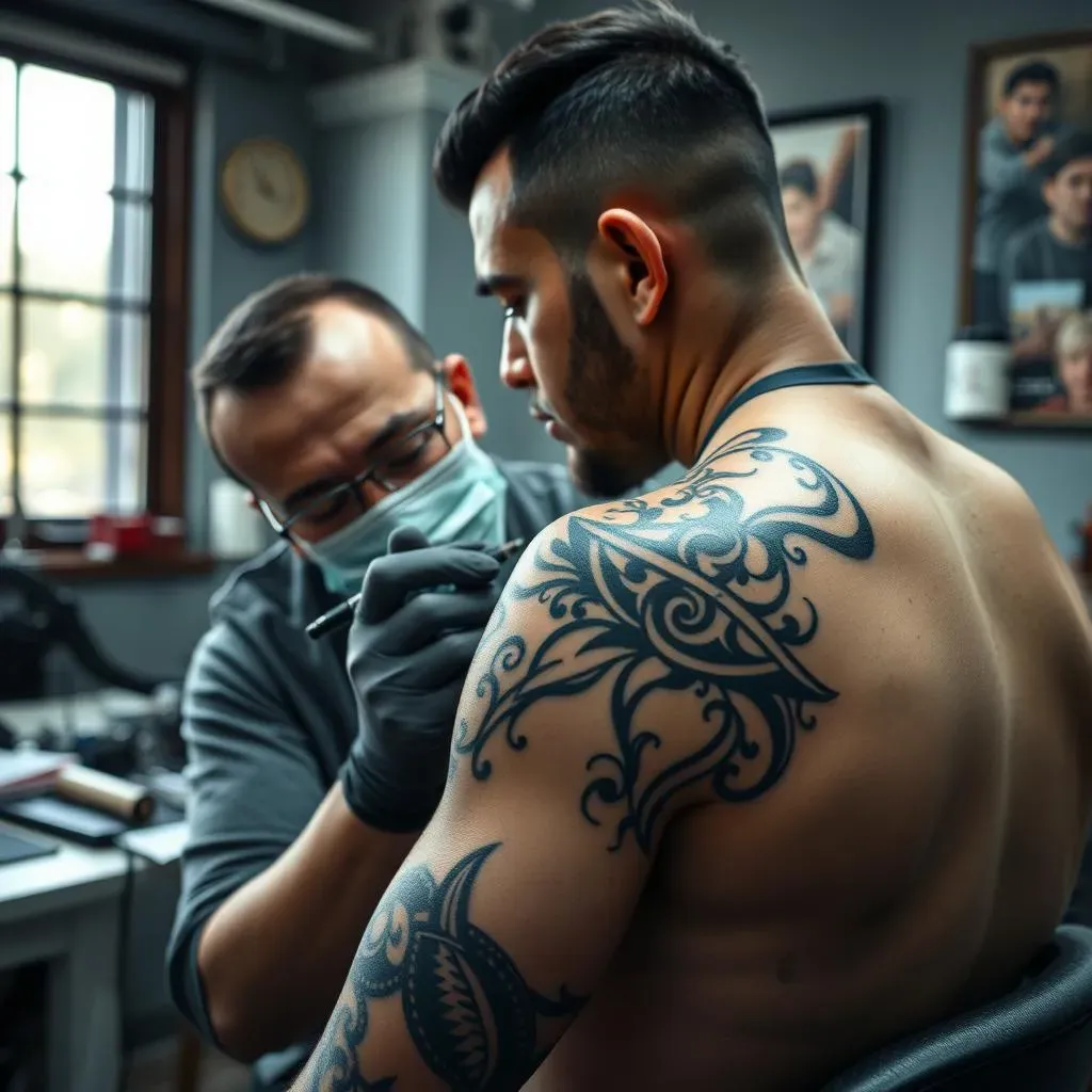 Finding the Right Artist for Your Black and Grey Tribal Side Tattoo