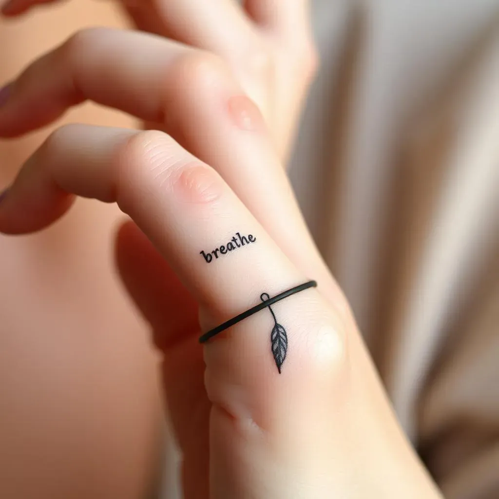 Finger Focus: Creative Tattoo Placements for Women's Hands
