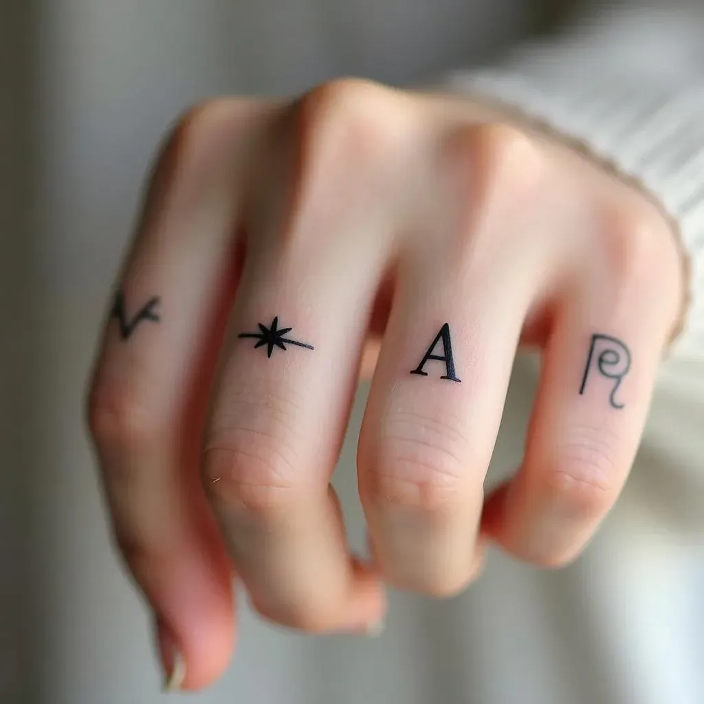 Finger Tattoos: Small but Significant Designs