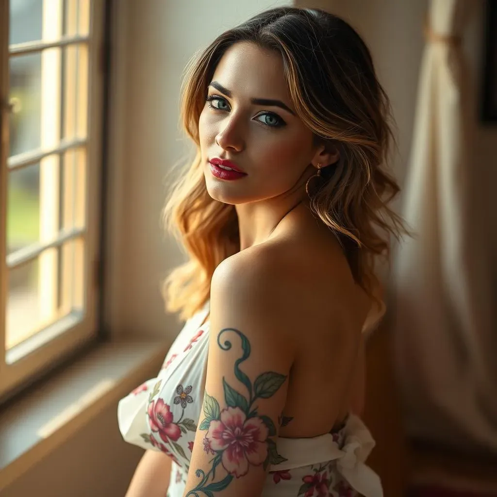 Ultimate Floral Thigh Tattoos for Women