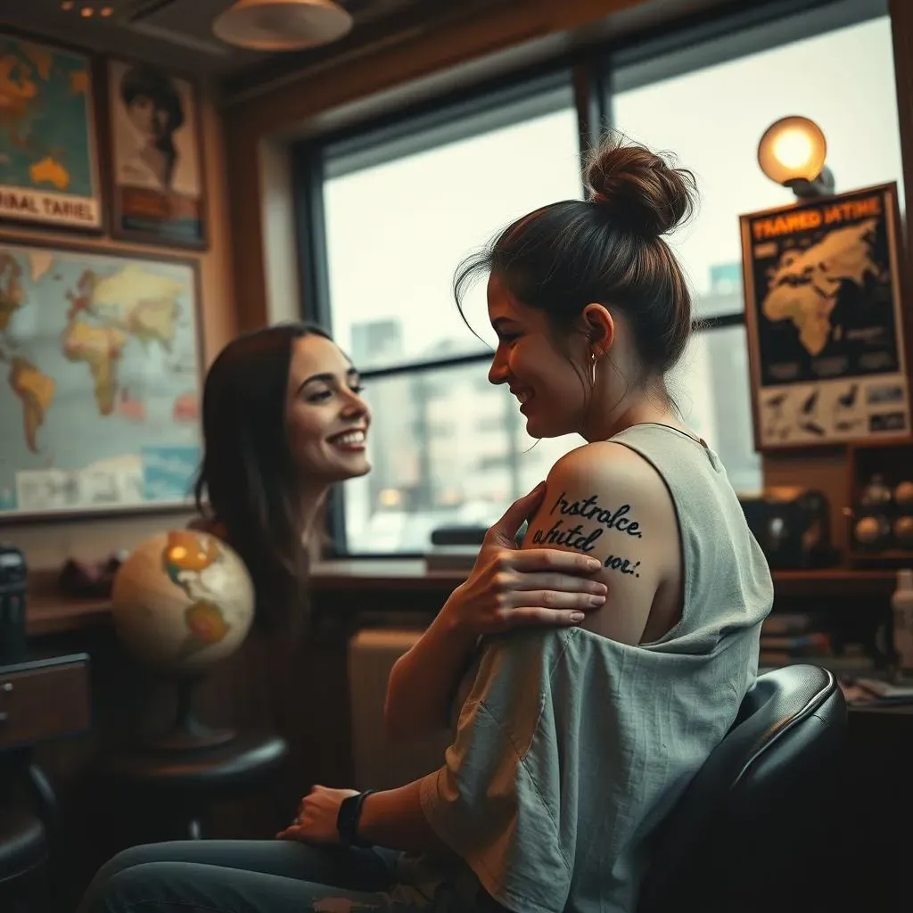 From Wanderlust to Words:  Crafting Your Unique Travel Tattoo Story (and where to get it!)