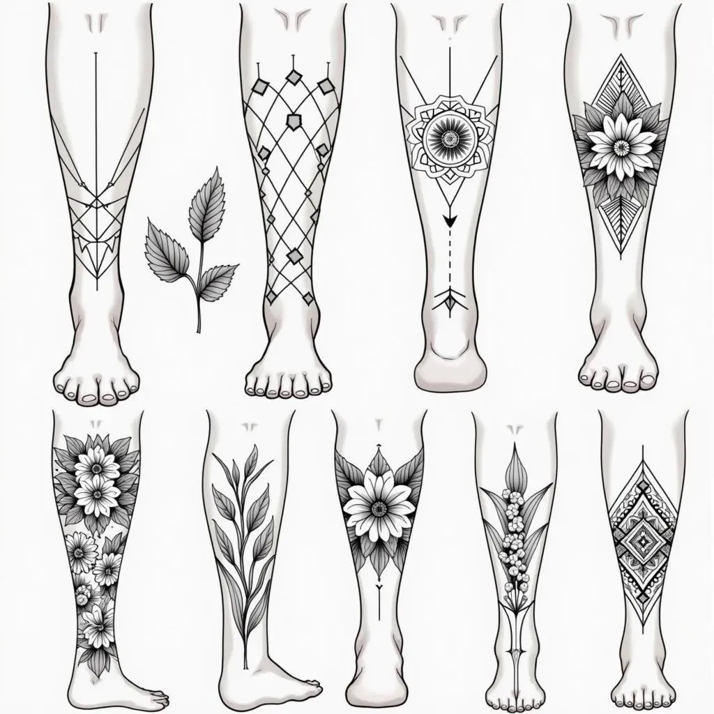Sensational Front Leg Tattoo Ideas: Find Your Perfect Design