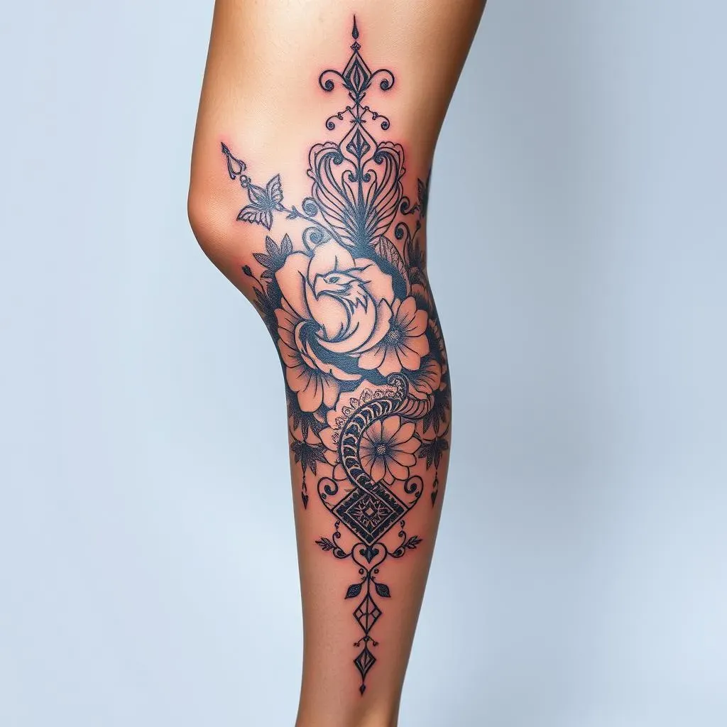 Stunning Full Leg Tattoo Ideas for Females: Get Inspired!
